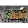 Image 12 : Metal Holiday Car Music Box, Santa-Themed Train & Snowbabies Ornaments