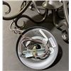 Image 6 : Westinghouse Five-Light Indoor Chandelier with Frosted Glass Shades