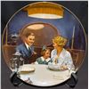 Image 10 : 7 Norman Rockwell Collector Plates by Knowles and Curator