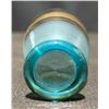 Image 4 : Blue and Gold Glass Decanter Set with 5 Glasses, E.P. Brass H.B.C.