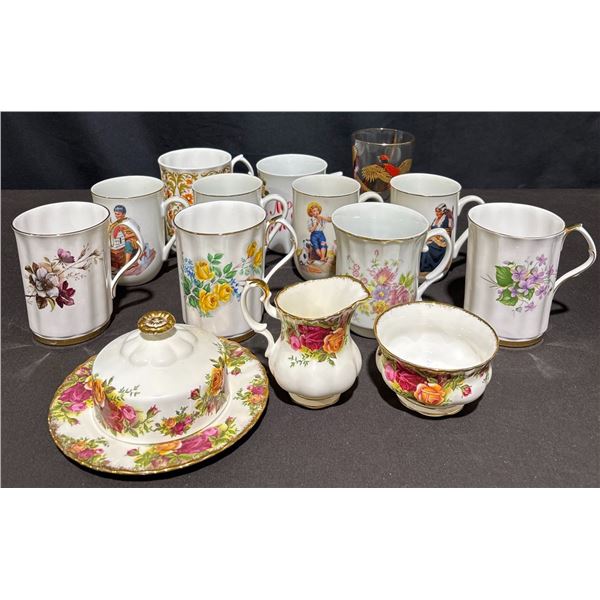 Mugs & Tableware, Norman Rockwell, Royal Windsor, Rosenthal, Glassware