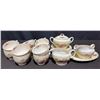 Image 1 : Roslyn China 'Wild Rose' Tea Set Made In England