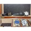 Image 4 : 7 Branded Men's Watches in Wooden Case 