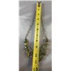 Image 9 : Stamped.925 Prehnite Gemstone Necklace
