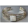 Image 8 : Stamped 925 Jewellery Lot with Moonstone Necklace, Bracelets, Pendant, and Earrings