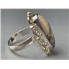 Image 13 : Stamped .925 Silver Dendritic Agate Jewelry Set: Necklace, Two Bracelets, Rings, Pendant
