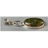 Image 11 : Stamped .925 Silver Unakite Jewelry Set With Necklace, Bracelet, Earrings, and Pendants