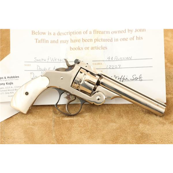 John Taffin Collection Smith & Wesson .44 Double Action 1st Model .44 Russian Revolver Antique
