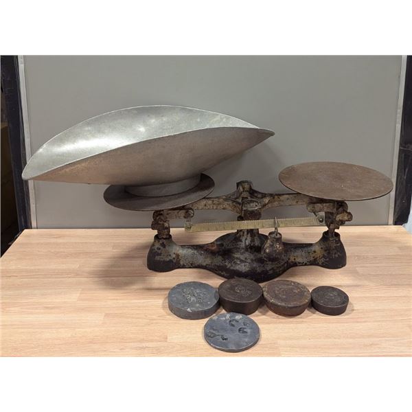 Vintage Detecto Iron Balance Scale
