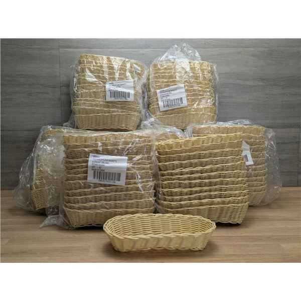 Browne 8-3/4" x 3" x 2" Polypropylene Baskets - Lot of Approx. 120