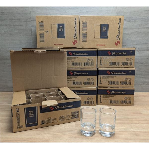 Side-Heavy Sham Whisky Glasses 2oz/59ml, Browne PG42484 - Lot of 144 (12 Cases)
