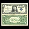 1957B $1 Silver Certificate High Grade AU (CUR-06027)