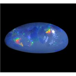 5.26ct Australian Black Opal Doublet Full Fire (GEM-22386C)