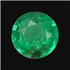 0.6ct Natural Mint Green Zambian Emerald Round  (GEM-20652)