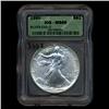 1990 Silver Eagle ICG Top Graded (COI-3537)