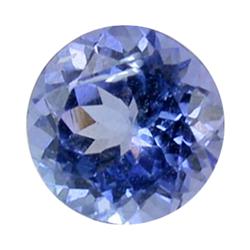1.43ct Natural Brilliant Blue Tanzanite Round Hi Grade  (GEM-25570)
