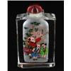 Image 2 : Heavy Blown Glass Chinese Snuff Bottle  (CLB-577)