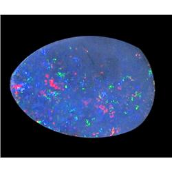 3.87ct Australian Black Opal Doublet Full Fire (GEM-22626A)