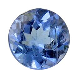 0.56ct Natural Brilliant Blue Tanzanite Round Hi Grade  (GEM-25573)