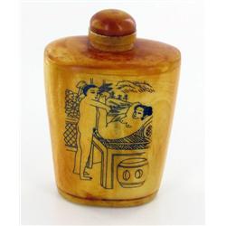 Kamasutra Chinese Bone Snuff Bottle (CLB-560)