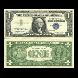 1957B $1 Silver Certificate High Grade AU (CUR-06019)