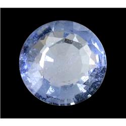 0.41ct Brilliant Natural Round Cut Blue Purple Sapphire (GEM-0098D)