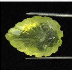 31.26ct Excellent Lemon Citrine Loose Gem Carving (GEM-20748)