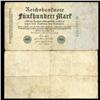 1922 Germany 500 Mark Note Hi Grade Rare (CUR-05669)