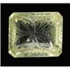 27.18ct Carved Lemon Citrine Emerald Cut (GEM-21786)