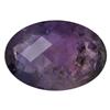 73.45ct Natural Purple Amethyst Checker Cut Oval (GEM-21905)
