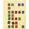 1910s/50s Canada Hand Made Stamp Collection Album Page 23 Pieces (STM-0291)