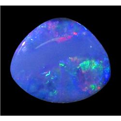 3.66ct Australian Black Opal Doublet Full Fire (GEM-23061C)