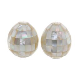 Handcrafted Mother of Pearl Salt & Pepper  (DEC-246)