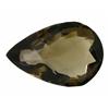 27.4ct Gorgeous Shimmering Smoky Quartz Pear Cut (GEM-21778)