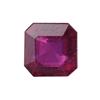 Image 1 : 0.9ct.Top Red Natural Madascar Ruby Octagon (GEM-25658)