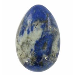 175ct Natural Deep Royal Blue Lapis Egg (GEM-17476)