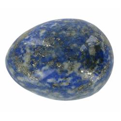 325ct Natural Deep Royal Blue Lapis Egg (GEM-17477)