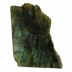245ct Gem Grade Labradorite Polished Slab Neon Peacock Colors (GEM-21141)