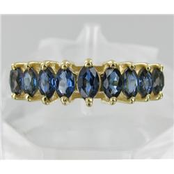 1.85ct Ceylon Blue Sapphire 10k Gold Ladies Ring (JEW-1767)