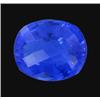 31.76ct Blue Quartz Cushion Shape VVS (GEM-15142)