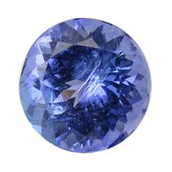 0.41ct Natural Brilliant Blue Tanzanite Round Hi Grade  (GEM-4127)
