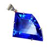 129.70ct Sterling Pendant Fancy Conflower Blue Quartz (JEW-1644)