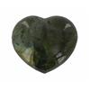Image 2 : 76.47ct Gem Grade Labradorite Polished Heart Neon Peacock Colors (GEM-21170)