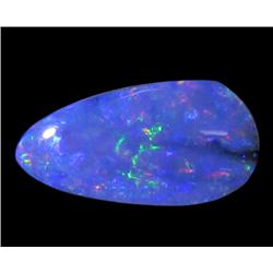 2.97ct Australian Black Opal Doublet Full Fire (GEM-22625A)