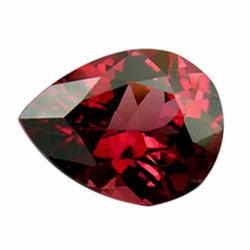 .45ct Interesting Pear Cut Red Brown Pyrope Garnet (GMR-1036)