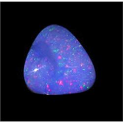 4.21ct Australian Black Opal Doublet Full Fire (GEM-22601B)