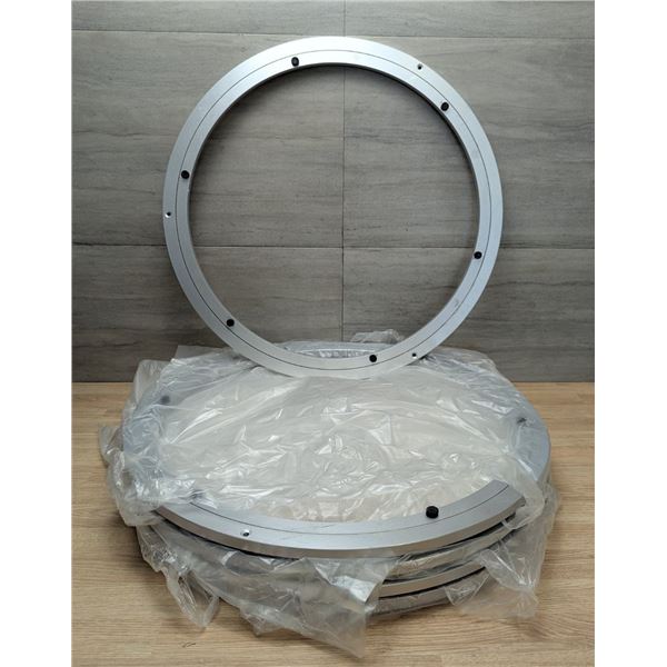 Johnson Rose 20" Aluminum Lazy Susan Rings - Lot of 5