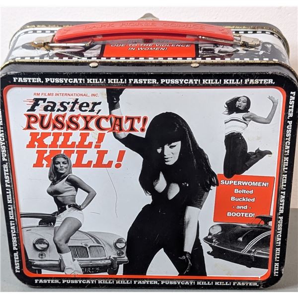 Dark Horse Faster Pussycat Kill Kill Metal Lunch Box - Russ Meyer