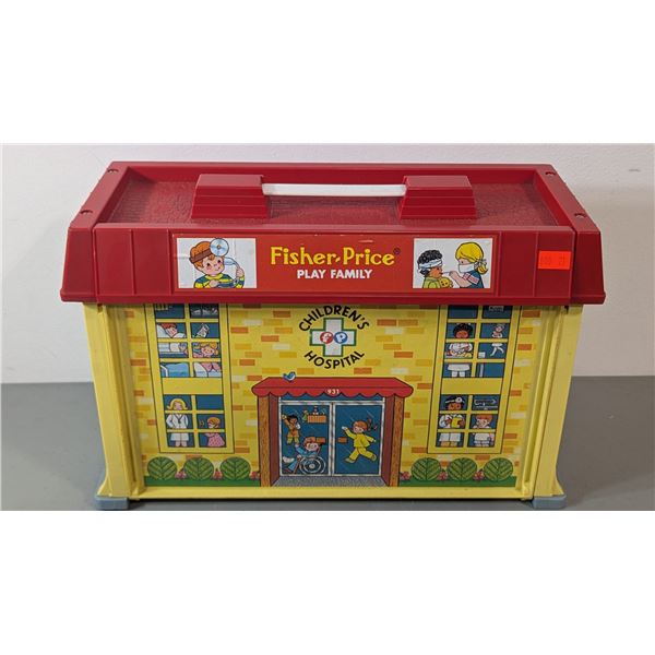 VTG 1976-78 Fisher-Price Little People Play Family Children's Hospital