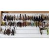 Image 3 : Assorted Fly Fishing Fly Collection w/ Wooden Storage Case